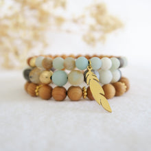 Charger l'image dans la galerie, Ensemble de bracelets Amazonite