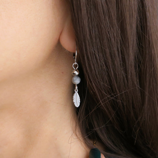 Boucles d'oreilles Affronter sa peur