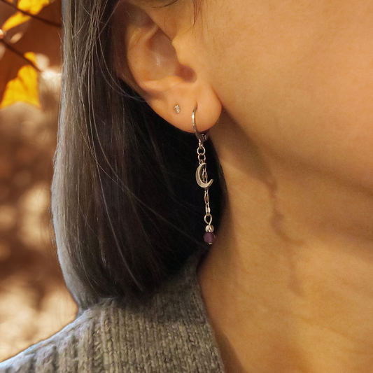 Boucles d'oreilles Cycle intuitif