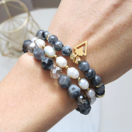 Bracelet Optimiste - dorée