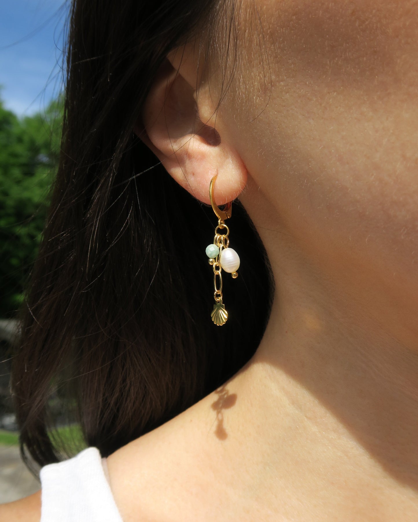 Boucles d'oreilles Trésor de la mer