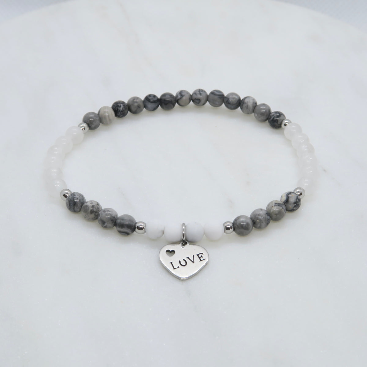 Bracelet coeur positif