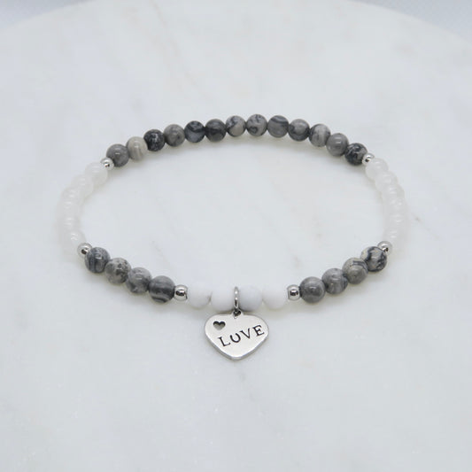 Bracelet coeur positif