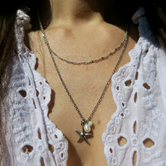 Collier Trésor de la mer ~ Argent