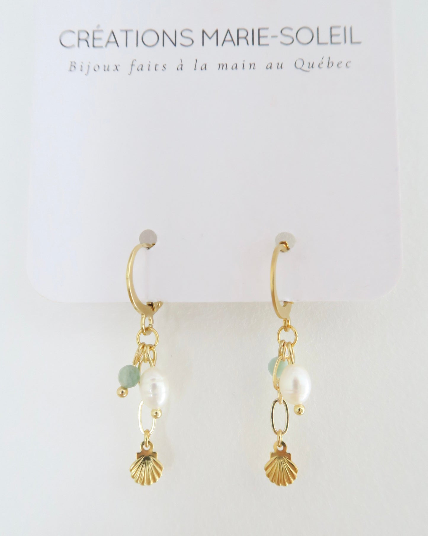 Boucles d'oreilles Trésor de la mer