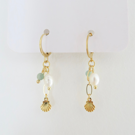 Boucles d'oreilles Trésor de la mer