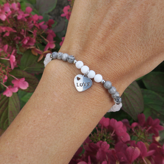 Bracelet coeur positif
