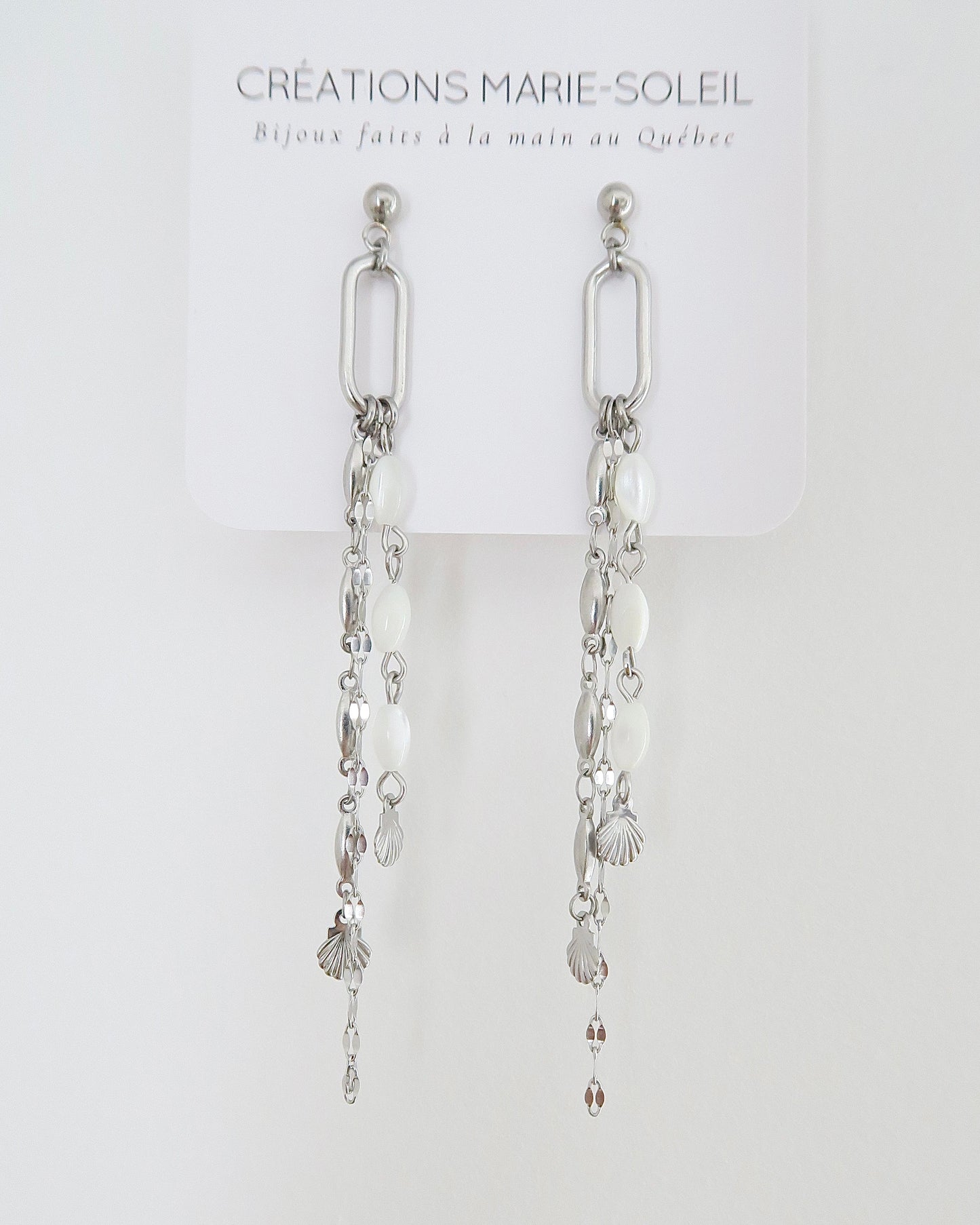 Boucles d'oreilles Âme de sirène
