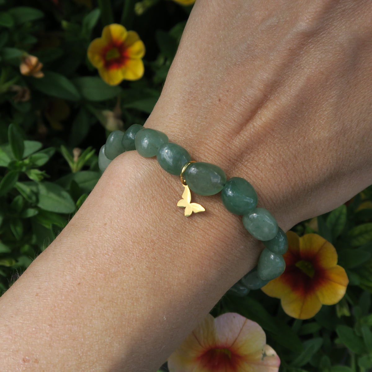 Bracelet Légèreté - Aventurine verte