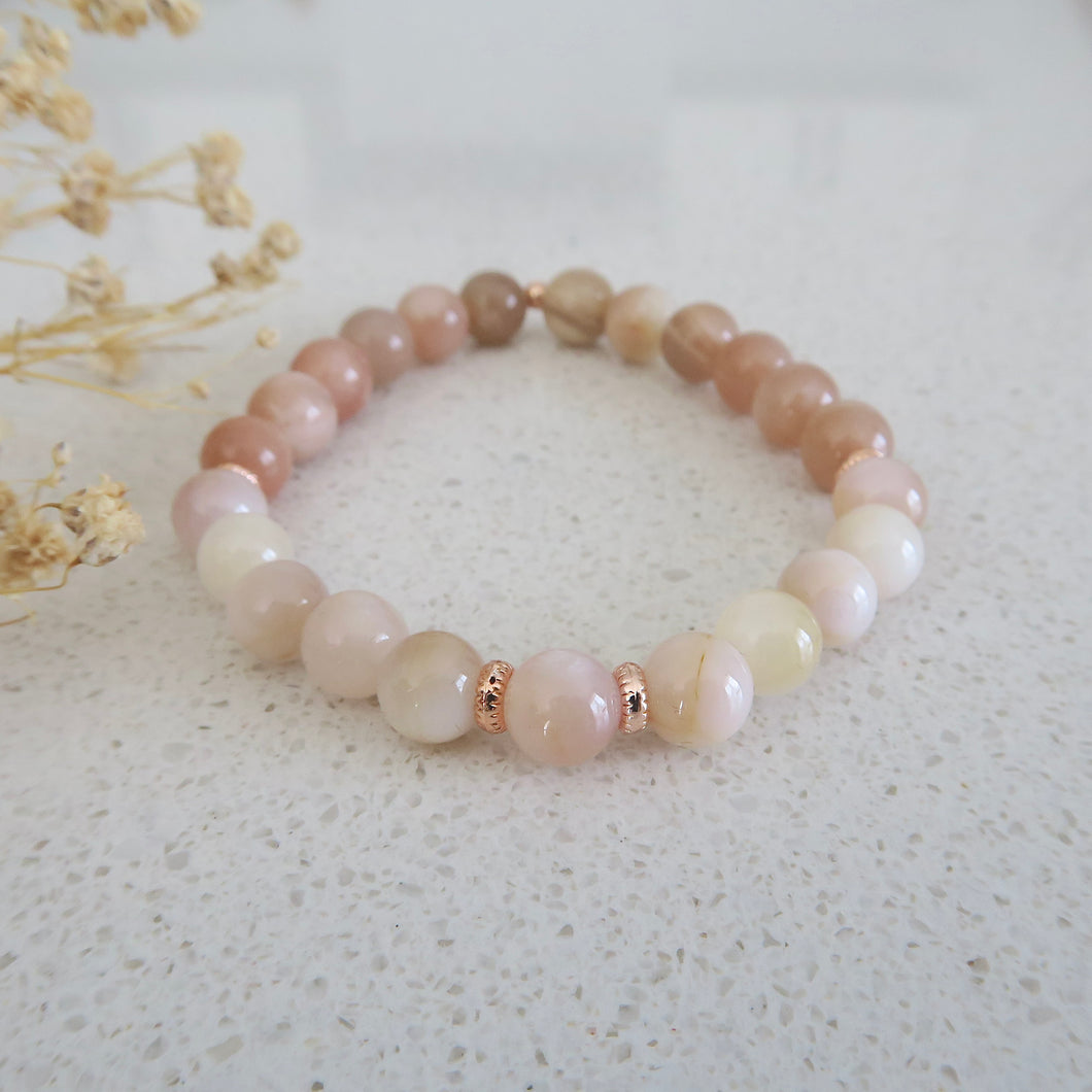 Bracelet Voile de lumière ~ Création unique