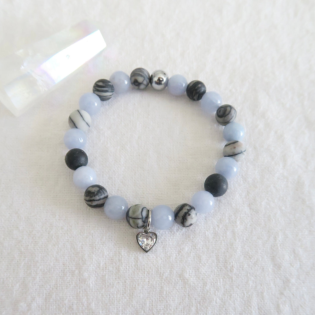 Bracelet Coeur serein ~ Création unique