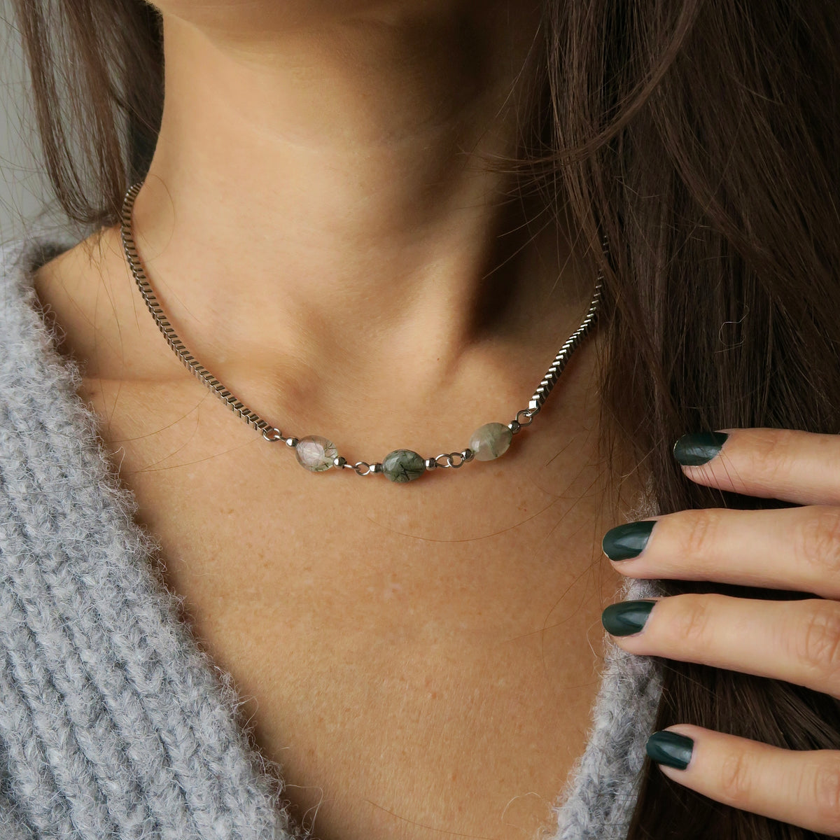 Spark necklace