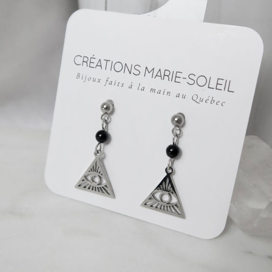 Boucles d'oreilles Vision intérieure