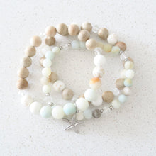 Load image into Gallery viewer, Amazonite bracelets set
