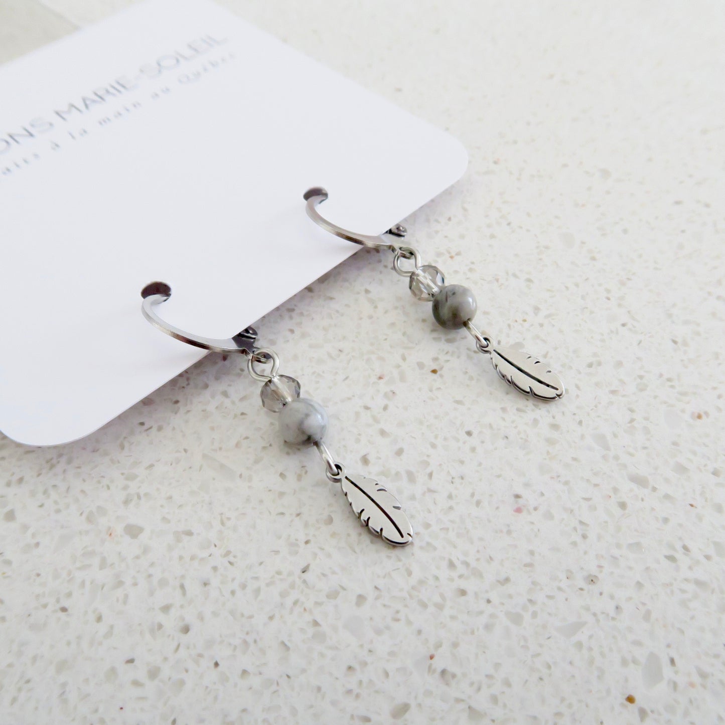 Boucles d'oreilles Affronter sa peur