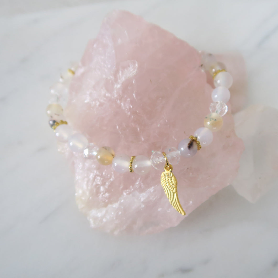 Bracelet Plume d’ange