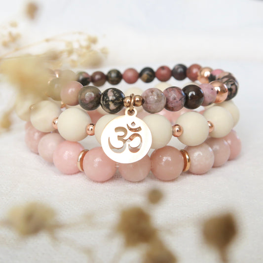 Ensemble de bracelets Om