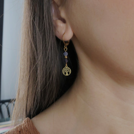 Boucles d'oreilles Ancrage