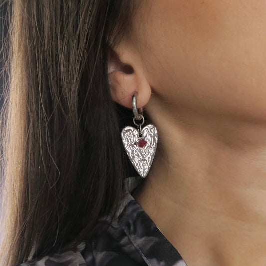 Boucles d'oreilles La romantique