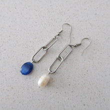 Charger l&#39;image dans la galerie, Boucles d’oreilles Harmonie Océane ~ Création unique
