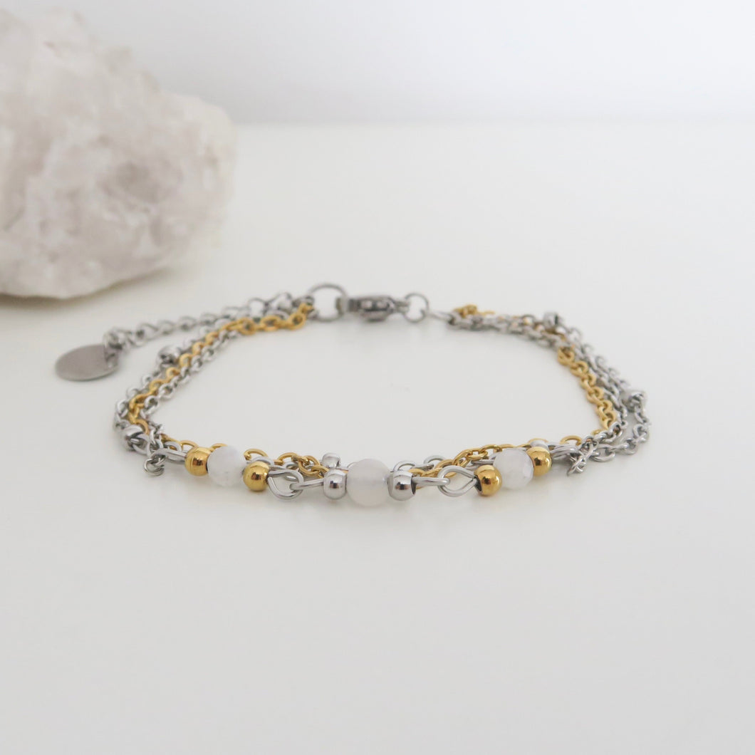 Bracelet Trio céleste ~ Création unique