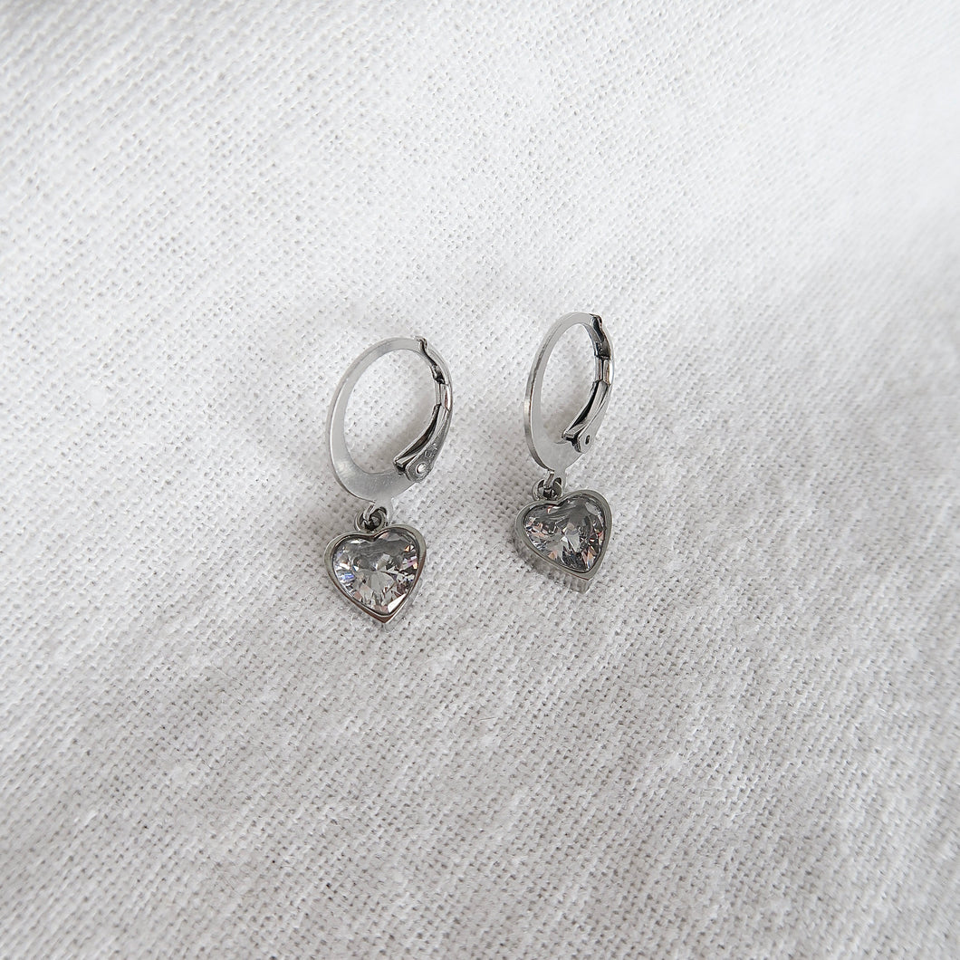 Boucles d'oreilles Lumière du coeur