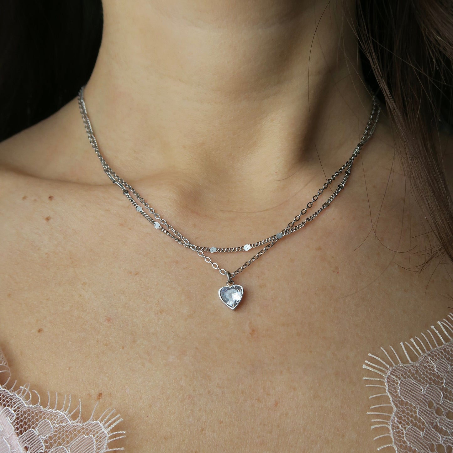 Collier Lumière du coeur