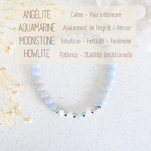 Charger l&#39;image dans la galerie, Bracelet Angélite
