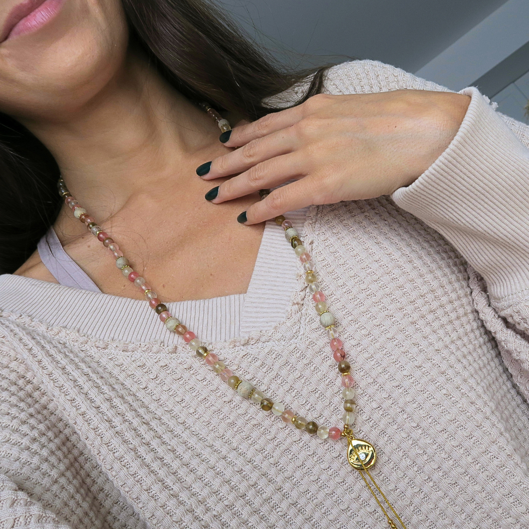Amazonite mala