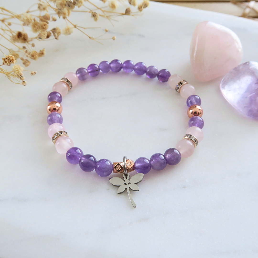 Bracelet Et Porte-clés Octobre Rose – Métal Et Ruban, Ajustable, Avec Carte | Sensibilisation Cancer Du Sein, Cadeau