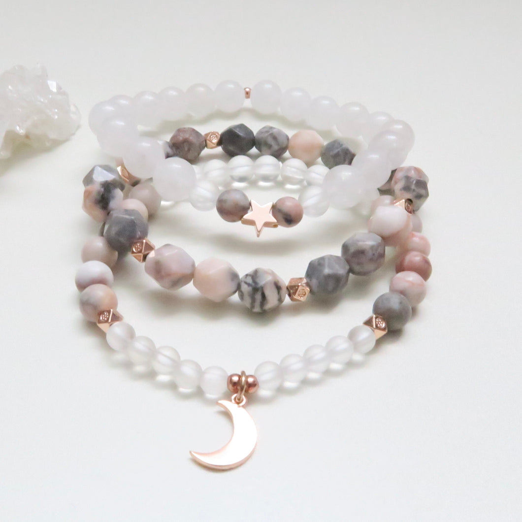 Ensemble de bracelets Déesse de la lune