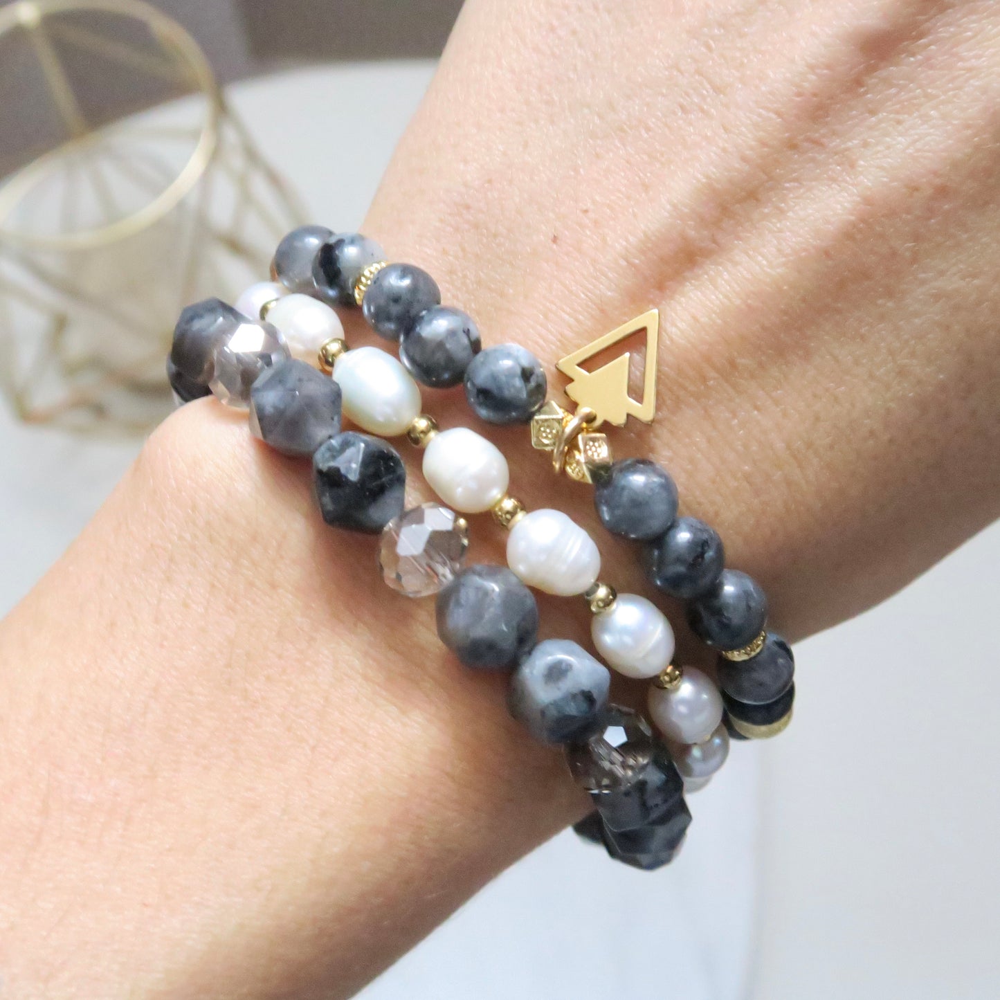 Bracelet Optimiste - dorée