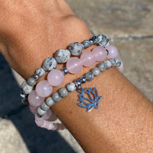 Load image into Gallery viewer, Bracelets set Lotus rose
